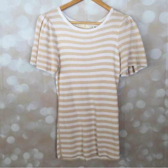 Marie Oliver Tops - Marie Oliver Flutter Sleeve Top